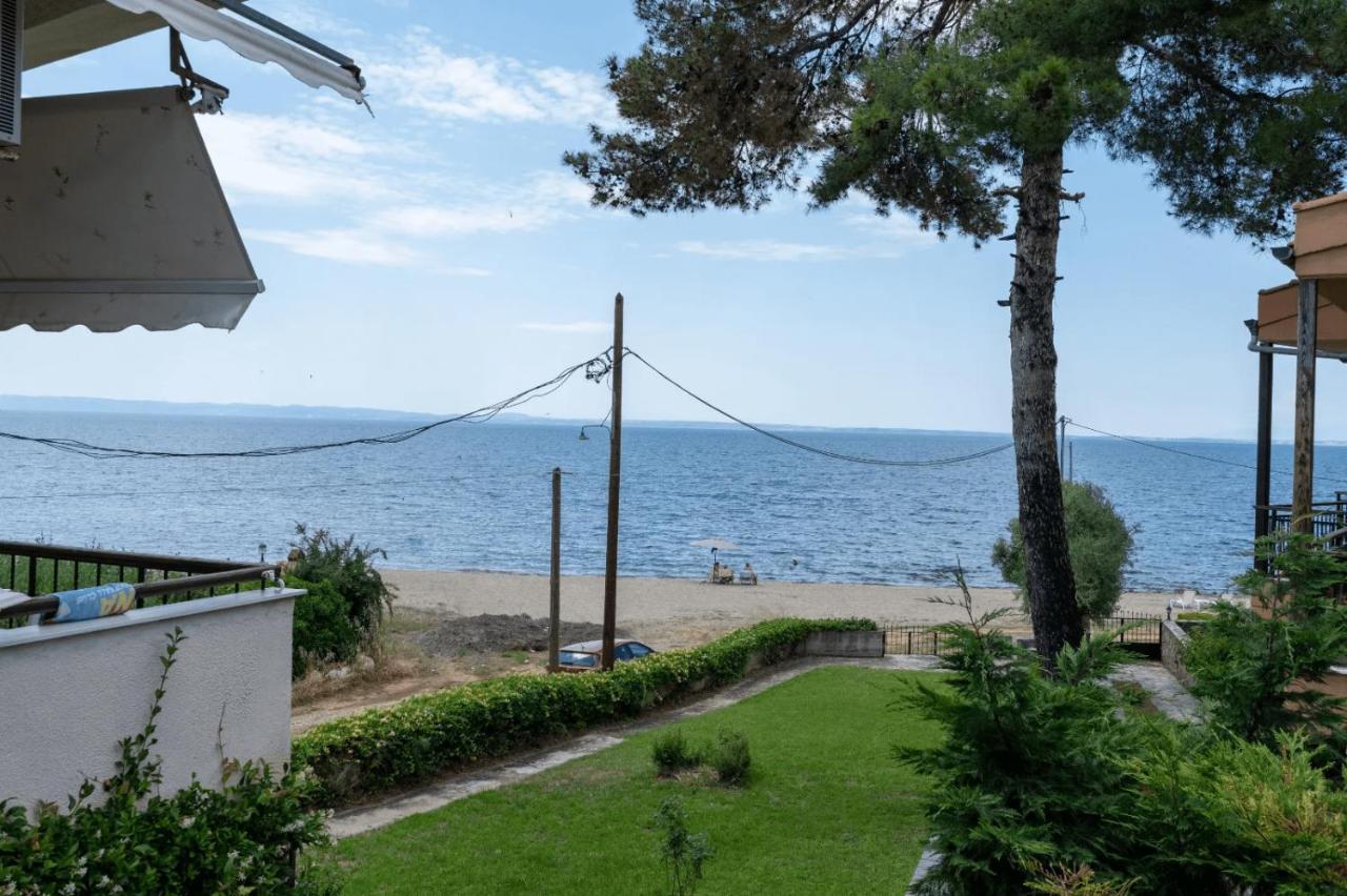 Apartmán Seahouse With View Psakoudia Exteriér fotografie